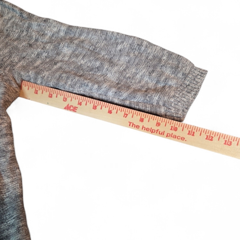 Torride Heather Gray Open Cardigan Plus Size 1 - Picture 6 of 7